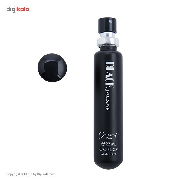 عطر جیبی مردانه ژک ساف مدل بلک