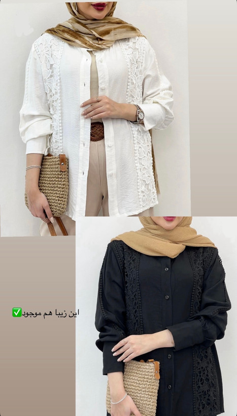 شومیز کرسپو دانتل وارداتی - دانتل کالکشن